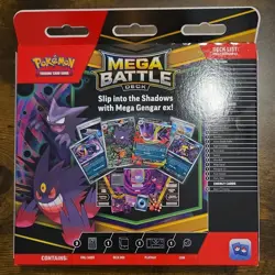 Pokemon Mega Battle Deck Mega Gengar EX Special Edition 60 Card Deck - Image 2
