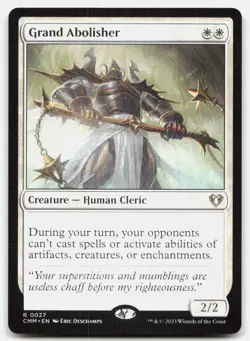 Grand Abolisher 27 Rare Commander Masters Magic: The Gathering Near Mint - Image 1