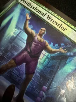Professional Wrestler #110 SPM Marvel Spider-Man MTG Creature Near Mint - Image 4