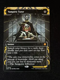 Vampiric Tutor Secrets of Strixhaven: Mystical Archive Regular - Image 1