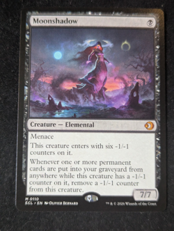 NMT Magic: The Gathering Moonshadow Mythic Creature 0110 Black Regular Card 2026 - Image 1