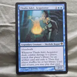 Magic: The Gathering Thada Adel Acquisitor 2010 Blue Creature Worldwake Regular - Image 1