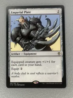 MTG - Empyrial Plate | Commander 2016 | LP | Regular 251/351 - Image 1