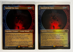 MTG – LTR – Gandalf the Grey Showcase – Rare 0322 x 2 (1 Foil) - Image 1