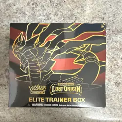 Pokemon Sword & Shield Lost Origin Elite Trainer Box Booster Sleeves Giratina - Image 1