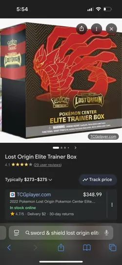 Pokemon Sword & Shield Lost Origin Elite Trainer Box Booster Sleeves Giratina - Image 3