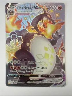 Charizard VMAX SV107/SV122 Shining Fates: Shiny Vault Holo Pokemon TCG - Image 1