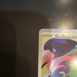 Pokemon Bulbasaur 133/132 Me01: Mega Evolution Illustration Rare Holo 80 HP - Image 4