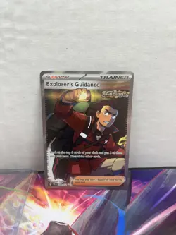 Pokemon TCG Temporal Forces Explorer's Guidance Ultra Rare 200/162 Nm - Image 1
