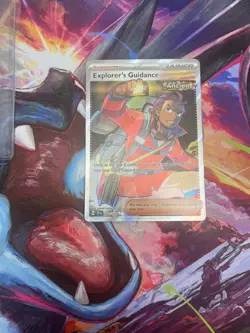 Pokemon TCG Temporal Forces Explorer's Guidance Ultra Rare 200/162 Nm - Image 2