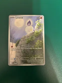 Litwick 101/086 (NM) - SV White Flare - Illustration Rare Pokemon TCG - Image 1