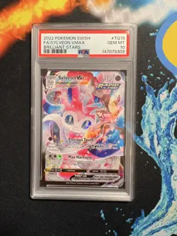 PSA 10 Sylveon VMAX TG15/TG30 - Brilliant Stars Trainer Gallery - Pokemon TCG - Image 1