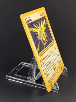 Pokemon Zapdos 16/102 Base Set Unlimited Holo Rare WOTC-NM - Image 2