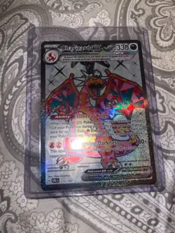 Charizard ex 215/197 - Full art - s&v Obisidian Flames - Pokemon TCG - Image 2