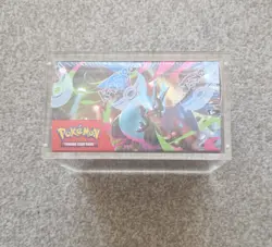 Phantasmal Flames Booster Box in Acrylic Case - 36 Packs Pokemon Mega Evolution - Image 2