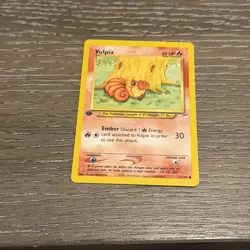 Vulpix (91/105) 1st Edition Pokemon TCG Neo Destiny - Image 1