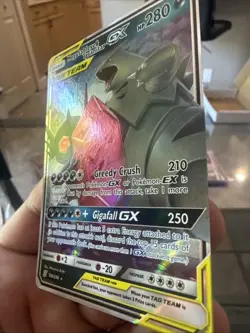 Pokemon TCG Mega Sableye Tyranitar GX Holo Rare Card 126/236 Sm-Unified Minds - Image 3