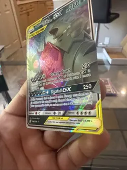 Pokemon TCG Mega Sableye Tyranitar GX Holo Rare Card 126/236 Sm-Unified Minds - Image 5