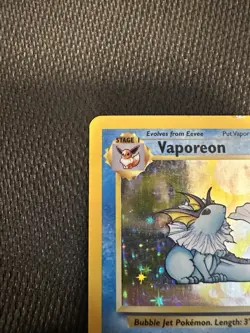 Pokemon TCG Flareon 19/64 Holo MP - Flareon 19/64 Non-Holo NM -Vaporeon 12/64 LP - Image 4