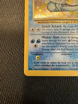 Pokemon TCG Flareon 19/64 Holo MP - Flareon 19/64 Non-Holo NM -Vaporeon 12/64 LP - Image 5