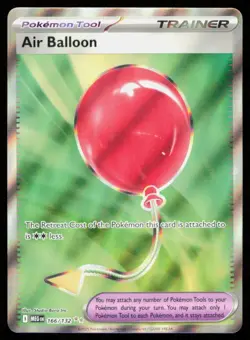 AIR BALLOON 166/132 ULTRA RARE MEGA EVOLUTION POKEMON LP - Image 1