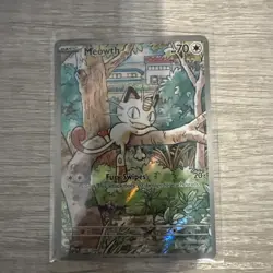 Pokemon TCG Meowth 106/094 Illustration Rare Holo Me02: Phantasmal Flames 2025 - Image 1