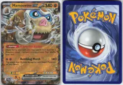 MAMOSWINE EX 079/159 DOUBLE RARE JOURNEY TOGETHER POKEMON HOLO NM - Image 3