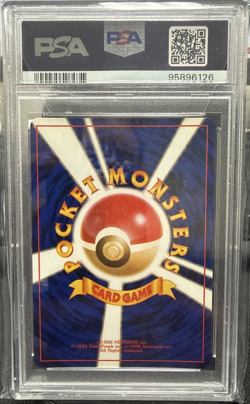 1997 Pokemon P.M Japanese Rocket Holo Rainbow Energy PSA 10 - Image 2