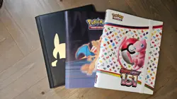 Lot Of 3 Empty Pokemon Card Binder Scarlet And Violet 151 Charizard Pikachu - Image 1
