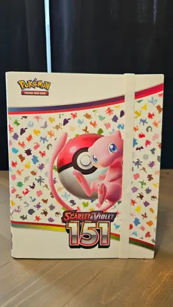 Lot Of 3 Empty Pokemon Card Binder Scarlet And Violet 151 Charizard Pikachu - Image 2