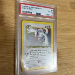 2000 POKEMON NEO GENESIS #9 LUGIA-HOLO PSA 4 - Image 3