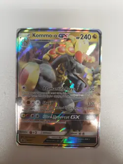 Kommo-o GX SM71 Pokemon TCG Sun & Moon: Black Star Promo DMG - Image 1