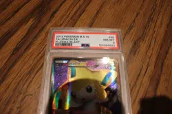 Pokemon TCG PSA 8 Jirachi EX Plasma Blast Full Art 98/101 - Image 2