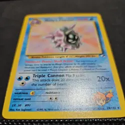 Misty's Cloyster 29/132 Gym Heroes Rare Pokemon Card LP - Image 2