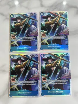 One Piece TCG OP09-048 Dracula Mihawk Super Rare English - Image 1