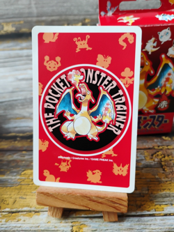 Growlithe - Pokemon Poker Playing Card - vtg 1996 Red/Charizard Deck - LP - Image 4