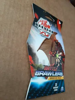 Bakugan Battle Planet Battle Brawlers Booster Pack Sealed TCG 10-Card Pack 778988163573 - Image 2