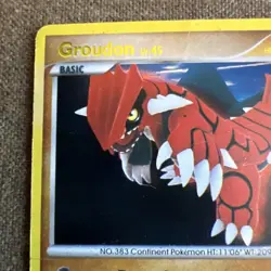 Groudon 29/146 Rare Reverse Holo Pokemon Card - Legends Awakened - Image 5