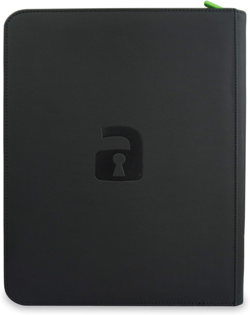4 Pocket Trading Card Zip Binder, 160 Cards, Premium Exo-Tec Album Material - Image 2
