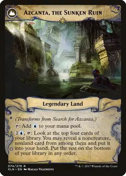 Search for Azcanta // Azcanta, the Sunken Ruin - Ixalan | MTG Card - Image 2