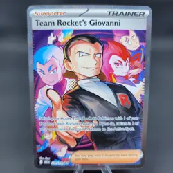 Pokemon TCG Team Rocket's Giovanni 238/182 SIR Destined Rivals Near Mint - Image 1
