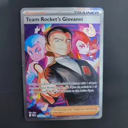 Pokemon TCG Team Rocket's Giovanni 238/182 SIR Destined Rivals Near Mint - Image 3