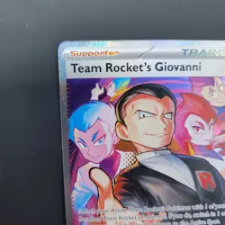Pokemon TCG Team Rocket's Giovanni 238/182 SIR Destined Rivals Near Mint - Image 4