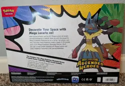 Pokemon Ascended Heroes Premium Poster Collection Set - Mega Lucario & Gardevoir - Image 4