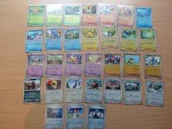 Pokemon TCG Stellar Crown Reverse Holo Bundle 31 Cards Job Lot - Image 1