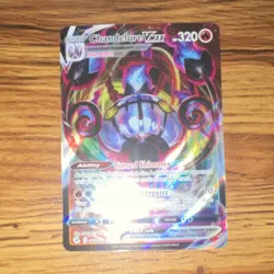 Pokemon Chandelure VMAX Swsh08 Fusion Strike 040/264 320 HP Ultra Rare Holo Card - Image 1