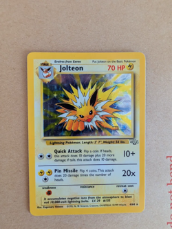Jolteon 4/64 Jungle Holo 1999 Pokemon Card - AI Grade 10 (Pokegrader) - Image 1