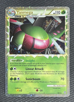 Pokemon Yanmega Prime HGSS Triumphant 98/102 Holo -- NM - Image 2