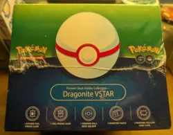 POKEMON GO PREMIER DECK HOLDER BOX DRAGONITE V STAR COLLECTION SEALED BRAND NEW - Image 3