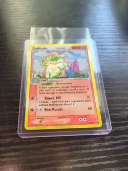 Pokemon TCG Ludicolo 6/100 Holo Rare Crystal Guardians LP - Image 1
